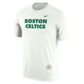 Nike NBA Boston Celtics Essential Tee Summit White - Baltas - Marškinėliai trumpomis rankovėmis