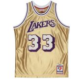 Mitchell & Ness Los Angeles Lakers Kareem Abdul-Jabbar 75th Gold Swingman Jersey - Daugiaspalvis - Džersis