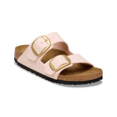 Birkenstock Arizona Big Buckle Birkibuc Narrow Fit Light Rose - Rožinis - Sandalai Birkenstock Arizona Big Buckle Birkibuc Narrow Fit Light Rose - Rožinis - Sandalai