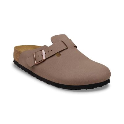Birkenstock Boston TEX Birko-Flor Regular Fit Mocca - Ruda - Sandalai Birkenstock Boston TEX Birko-Flor Regular Fit Mocca - Ruda - Sandalai