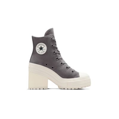 Converse Chuck 70 De Luxe Heel Platform - Pilka - Sportbačiai Converse Chuck 70 De Luxe Heel Platform - Pilka - Sportbačiai