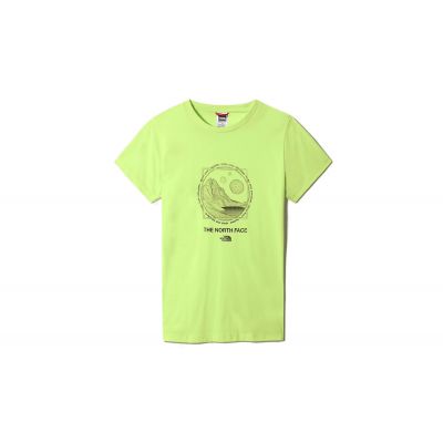 The North Face W Galahm Graphic T-shirt - Žalias - Marškinėliai trumpomis rankovėmis