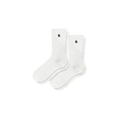 Carhartt WIP Madison Pack Socks White - Baltas - Kojinės