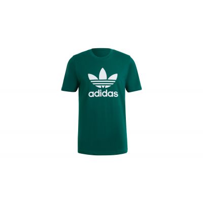 adidas Adicolor Classics Trefoil T-shirt - Žalias - Marškinėliai trumpomis rankovėmis
