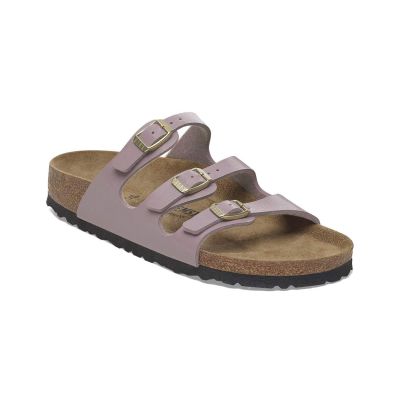 Birkenstock Florida III PAP Flex Platform Birko-Flor Narrow Fit Graceful Faded Purple - Violetinė - Sandalai Birkenstock Florida III PAP Flex Platform Birko-Flor Narrow Fit Graceful Faded Purple - Violetinė - Sandalai