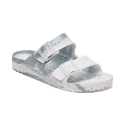 Birkenstock Arizona EVA Metallic Silver Multi Narrow Fit - Pilka - Sandalai Birkenstock Arizona EVA Metallic Silver Multi Narrow Fit - Pilka - Sandalai