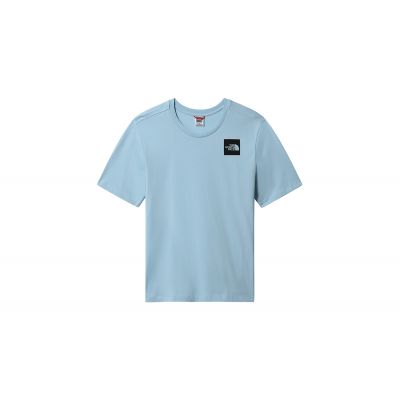 The North Face W Relaxed Fine T-shirt - Mėlyna - Marškinėliai trumpomis rankovėmis