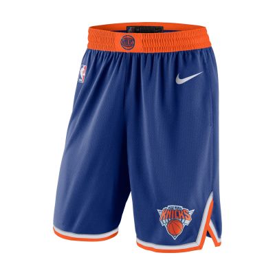Nike NBA Dri-FIT New York Knicks Icon Edition Swingman Shorts - Mėlyna - Šortai Nike NBA Dri-FIT New York Knicks Icon Edition Swingman Shorts - Mėlyna - Šortai