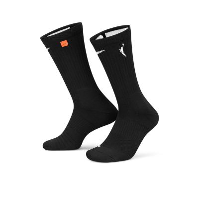 Nike WNBA Elite Basketball Crew Socks Black - Juoda - Kojinės