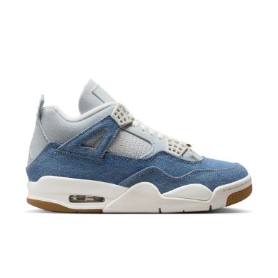 Air Jordan 4 Retro "Worn Blue" Wmns - Baltas - Sportbačiai