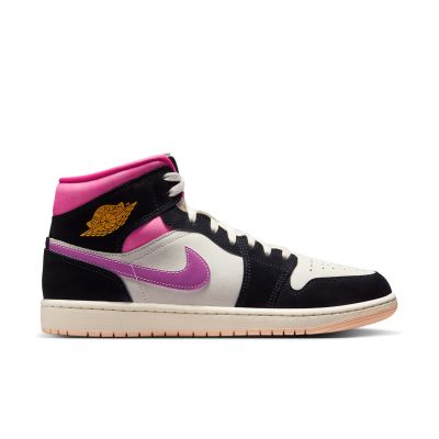 Air Jordan 1 Mid SE "World Tour" - Juoda - Sportbačiai Air Jordan 1 Mid SE "World Tour" - Juoda - Sportbačiai