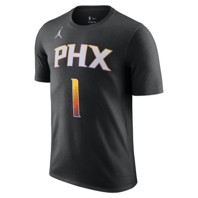 Jordan NBA Phoenix Suns Devin Booker Essential Statement Edition Tee - Juoda - Marškinėliai trumpomis rankovėmis
