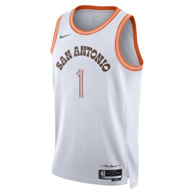 Nike NBA Dri-FIT Victor Wembanyama San Antonio Spurs City Edition 2023/24 Jersey - Baltas - Džersis