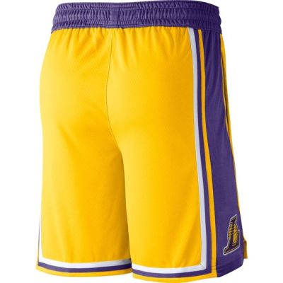 Nike LA Lakers Road Swingman Short - Geltona - Šortai