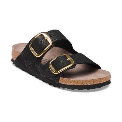 Birkenstock Arizona Big Buckle Synthetics Regular Fit Python Black - Juoda - Sandalai Birkenstock Arizona Big Buckle Synthetics Regular Fit Python Black - Juoda - Sandalai