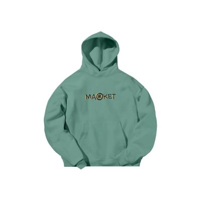 MARKET Smiley Doodle Hoodie Green - Žalias - Striukė su gobtuvu MARKET Smiley Doodle Hoodie Green - Žalias - Striukė su gobtuvu