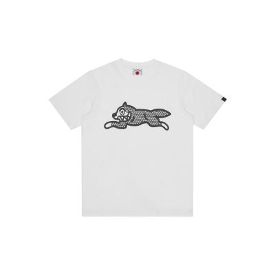 ICECREAM Glitter Running Dog Tee White - Baltas - Marškinėliai trumpomis rankovėmis ICECREAM Glitter Running Dog Tee White - Baltas - Marškinėliai trumpomis rankovėmis
