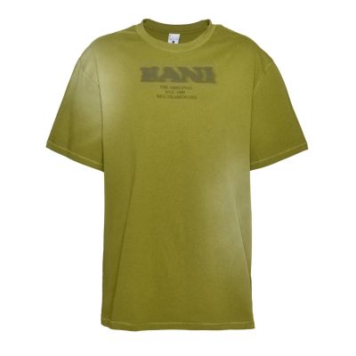 Karl Kani Retro Sprayed Tee Green - Žalias - Marškinėliai trumpomis rankovėmis