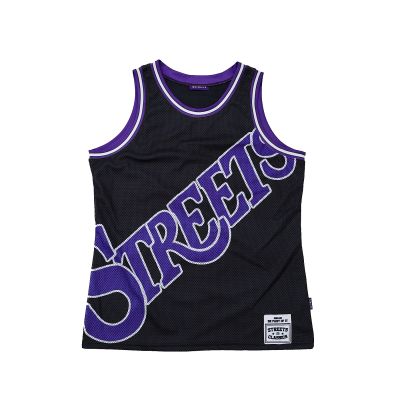The Streets LA Logo Basketball Jersey Black - Juoda - Džersis