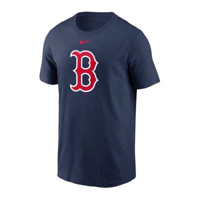 Nike SS Boston Red Sox Club Crew Tee - Mėlyna - Marškinėliai trumpomis rankovėmis Nike SS Boston Red Sox Club Crew Tee - Mėlyna - Marškinėliai trumpomis rankovėmis