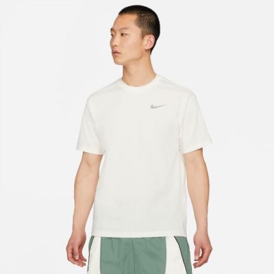 Nike Basketball Tee - Baltas - Marškinėliai trumpomis rankovėmis