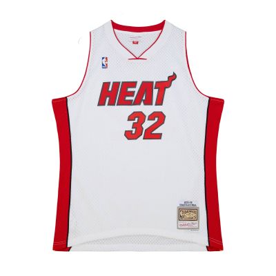 Mitchell & Ness NBA Miami Heat Shaquille O'Neal Jersey - Baltas - Džersis