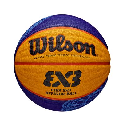 Wilson FIBA 3X3 Game Ball Paris Retail 2024 Size 6 - Geltona - Kamuolys