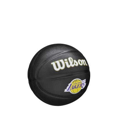 Wilson NBA Team Tribute Mini LA Lakers Size 3 - Juoda - Kamuolys