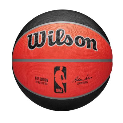 Wilson 2023 NBA Team City Edition Detroit Pistons Size 7 - Oranžinė - Kamuolys